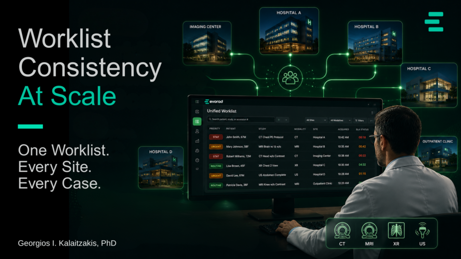 teleradiology worklist consistency