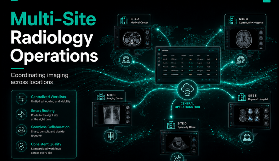 multi-site radiology operations