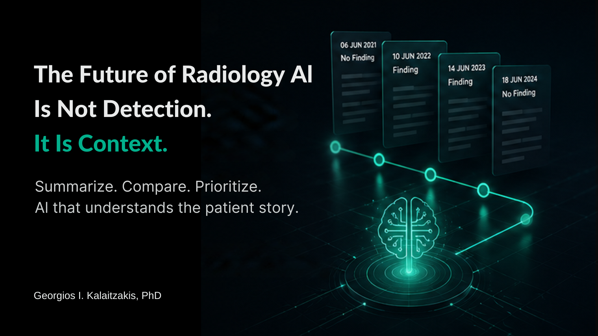 AI in radiology reporting